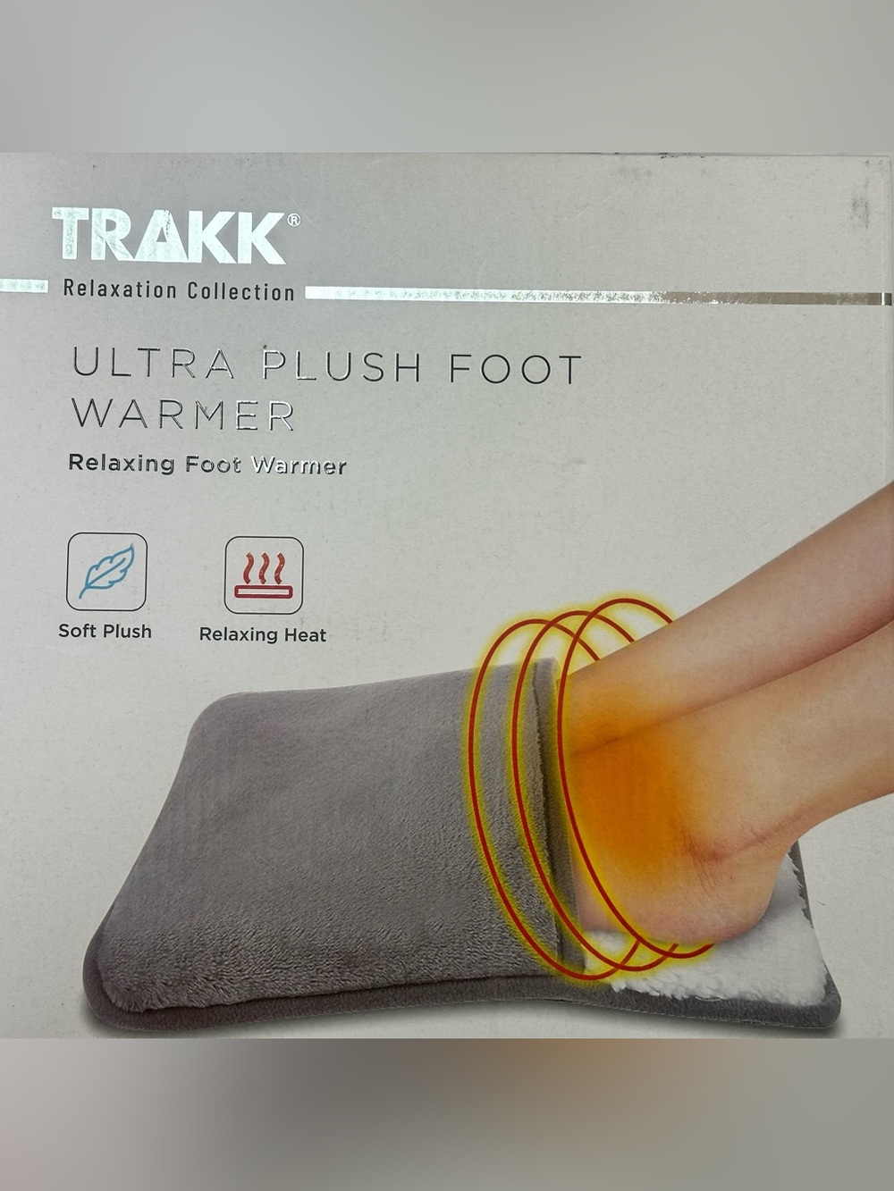Trakk Ultra Plush Foot Warmer - Gray